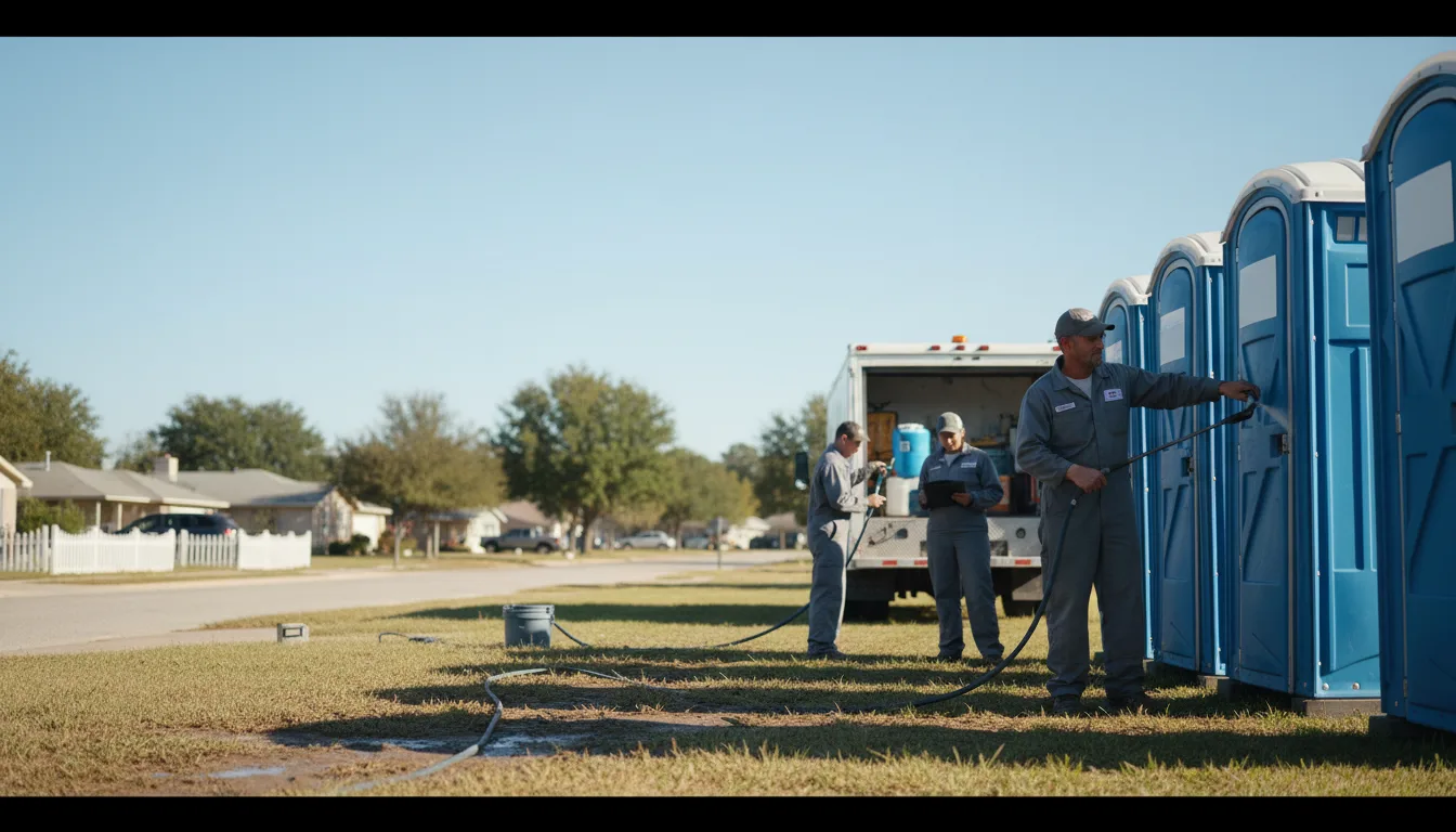 Long-Term Portable Toilet Rental in Manchester, IL near me